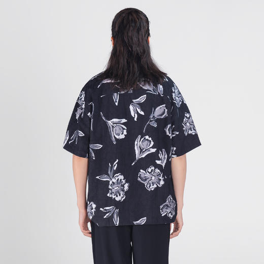 短袖印花衬衫 商品图3