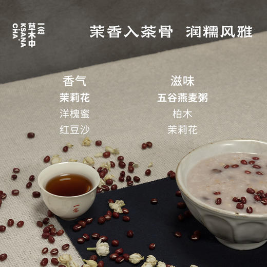 【618·多件折扣】夜阑100g银罐·茉莉六堡｜功夫口粮系列 | 原叶100g｜黑茶类 商品图3