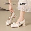 ZHR镜面黑色玛丽珍单鞋2026春季新款甜美风JK制服鞋超高时装女鞋 商品缩略图3
