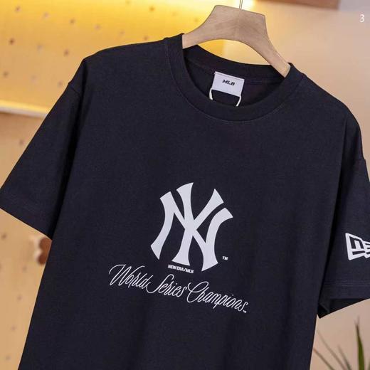 NFC防伪MLB  渐变背标大logo  短袖T恤 男女同款 商品图3