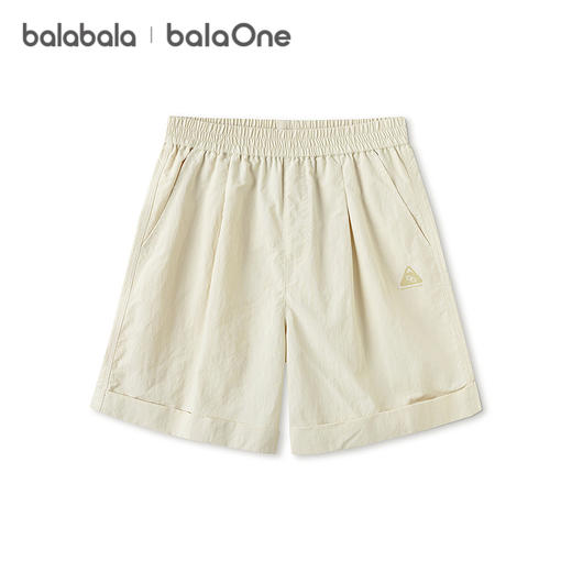 【balaOne】巴拉巴拉童装女童短裤儿童裤子2026夏新款防泼水凉感 商品图4