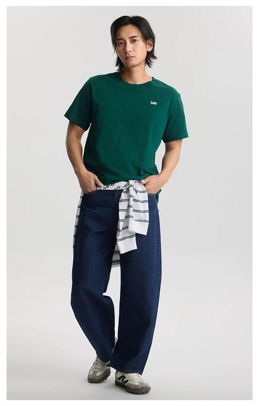 【夏上新】泰富6楼Lee舒适圆领logo短袖T恤83337，吊牌价299元 商品图0