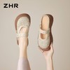 【5CM增高】ZHR则则编织玛丽珍包头拖女26夏新款显瘦百搭凉拖鞋 商品缩略图9