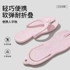 “单拍不发，加购2双到手29.9元”沐初良品 旅行便携折叠拖鞋 可折可叠 柔软舒适 JJ5719 商品缩略图5