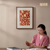 铜师傅 铜板立体书法作品《福字（中号）》书房客厅装饰画背景画 商品缩略图5