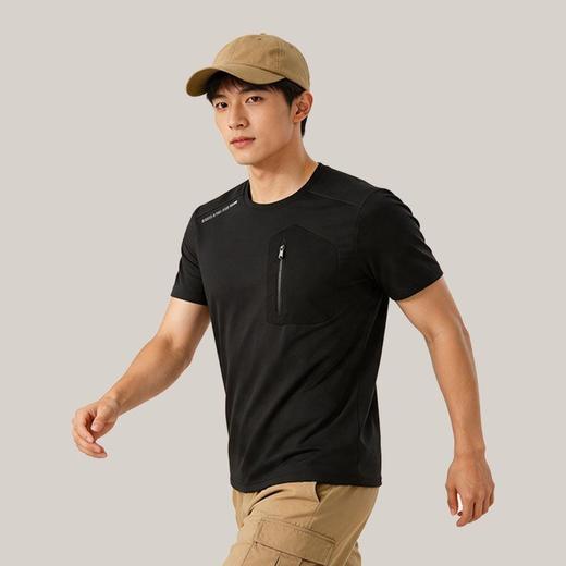 多威短袖圆领T恤速干透气男款运动T恤外穿夏季休闲百搭上衣2262025 商品图2