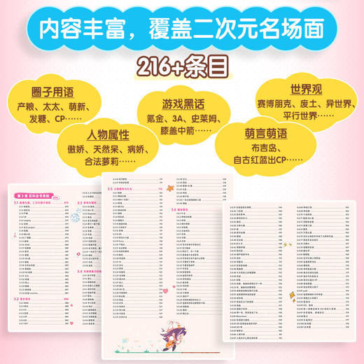 次元穿梭 二次元动漫文化百科图鉴 萌娘百科解码二次元词 条动漫行业科普 漫画二次元入门指南 商品图2