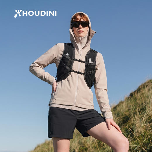 HOUDINI胡丁尼Pace Trail疾速户外26春夏新女连帽跑步轻防风外套 810061 商品图2