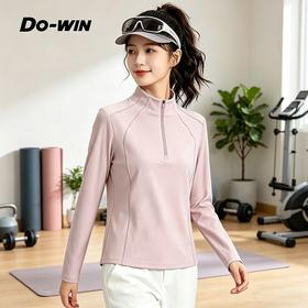多威DO-WIN瑜伽服女薄款户外防晒服运动跑步防紫外线登山徒步健身2362015