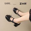 ZHR镜面黑色玛丽珍单鞋2026春季新款甜美风JK制服鞋超高时装女鞋 商品缩略图2