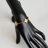 【95新】VCA梵克雅宝Vintage Alhambra VCARO1IE0018K黄金熔岩款五花手链 链长约19CM左右女士290426NJS02 商品缩略图5