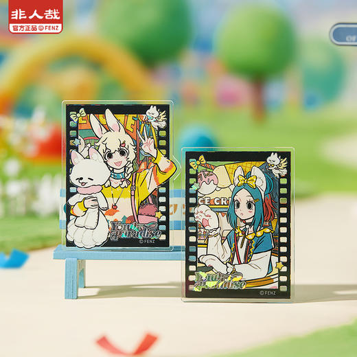《非人哉官方店》青春乐园亚克力徽章盲盒原创动漫周边闪粉膜吧唧胸针 商品图3
