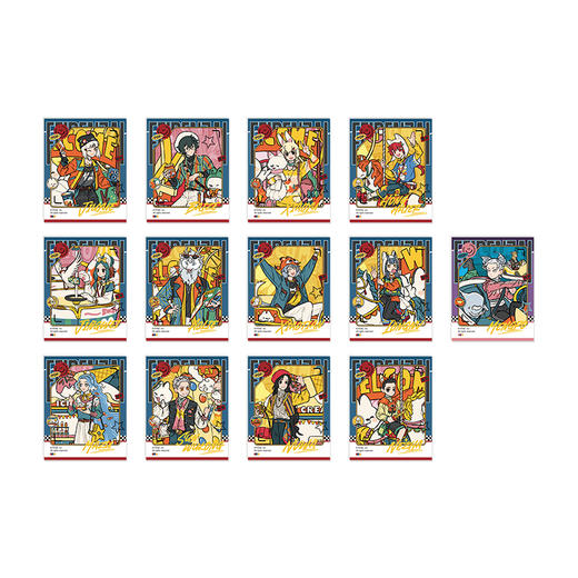 《非人哉官方店》青春乐园拍立得盲盒烫哑金原创动漫周边收藏卡牌 商品图4