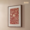 铜师傅 铜板立体书法作品《福字（大号）》书房客厅装饰画背景画 商品缩略图2