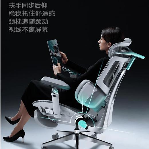 黑白调X7 AI智能追腰椅人体工学椅 商品图0