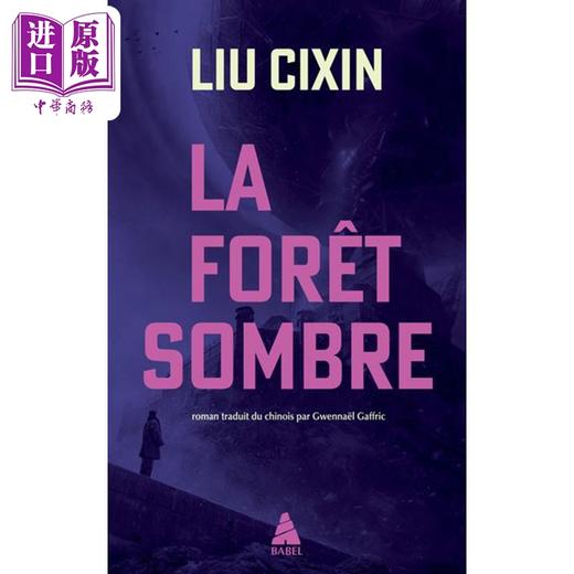 【中商原版】刘慈欣 黑暗森林 卷2 La Foret sombre 法文原版 Cixin Liu 科幻 小说 现代 商品图0