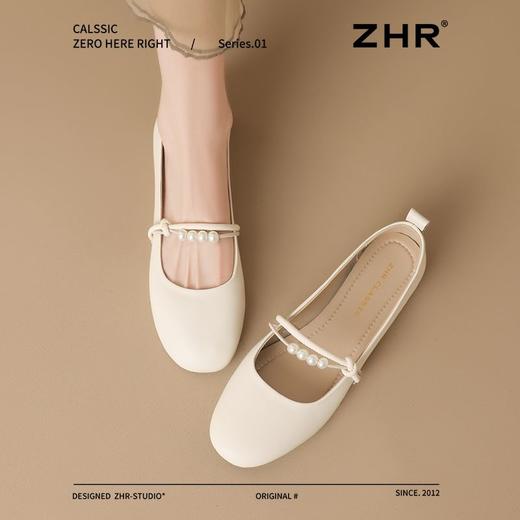 ZHR防滑平底单鞋2026女鞋软皮新款软底仙女脚蹬裙子百搭轻便玛丽 商品图6