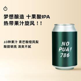 企鹅市集|梦想酿造 NO PUA 786十果酸IPA 精酿啤酒