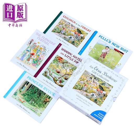 【中商原版】艾莎贝斯寇5册珍藏礼盒 《森林的孩子》和其他美丽的书籍 An Elsa Beskow Gift Collection 英文原版 儿童故事书 商品图1
