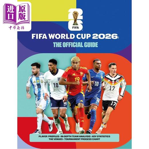 预售 【中商原版】2026年FIFA世界杯 官方指南 FIFA World Cup 26 The Official Guide 英文原版 Keir Radnedge 商品图0