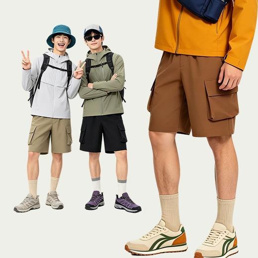 多威DO-WIN潮流工装短裤男款百搭显瘦夏季休闲百搭3352213 商品图4