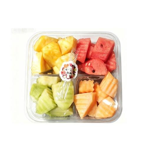 L汇越水果四拼（麒麟瓜+海南哈密瓜+白雪蜜瓜+凤梨）（1200±50g） 商品图0