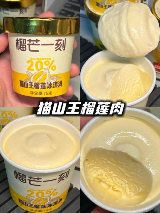 【一次吃到爽】榴芒一刻猫山王冰淇淋合集 🔥买就赠同款｜3 款规格随心选 商品图8