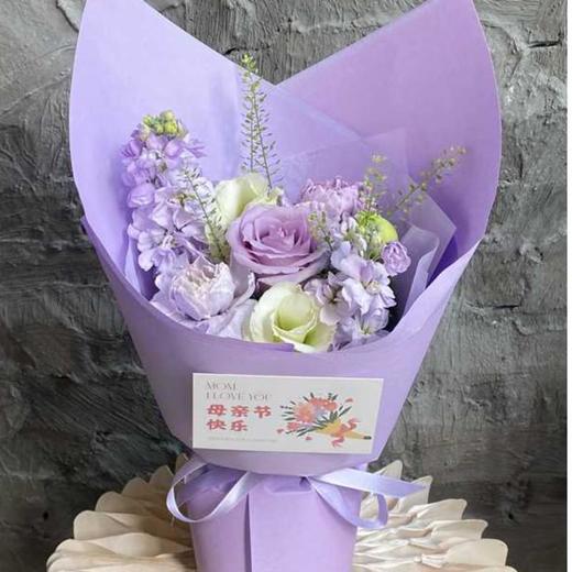 蜜语春晖花束 （紫） 商品图0