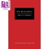 预售 【中商原版】论扯淡 二十周年纪念版 英文原版 On Bullshit Anniversary Edition Anniversary Harry G Frankfurt 商品缩略图0