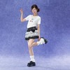 甜美可爱刺绣收腰T恤-纪念日百货门店同款171545451 商品缩略图4
