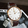 【全新】TITONI 梅花82718 SRG-ST-606自动机械机芯日期显示39MM（男款）纤薄系列精钢/镀金160426NJ47 商品缩略图3