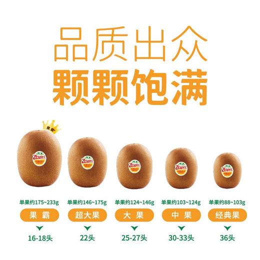 佳沛新西兰阳光金果30（4粒装） 商品图5
