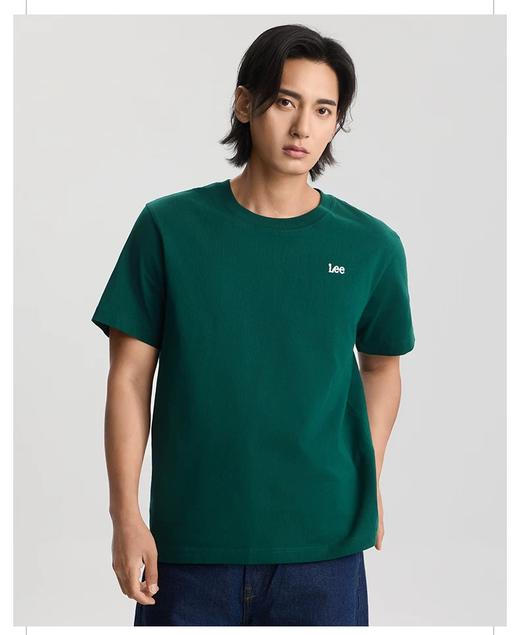 【夏上新】泰富6楼Lee舒适圆领logo短袖T恤83337，吊牌价299元 商品图1