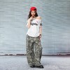 斜肩印花球服短袖T恤-纪念日百货门店同款171653313 商品缩略图3