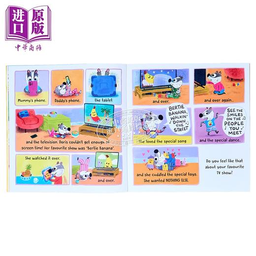 【中商原版】屏幕时间 Screen Time 英文原版 儿童绘本读物 一个关于限制屏幕时间 寻找无科技的玩耍方式的故事 进口童书 商品图3