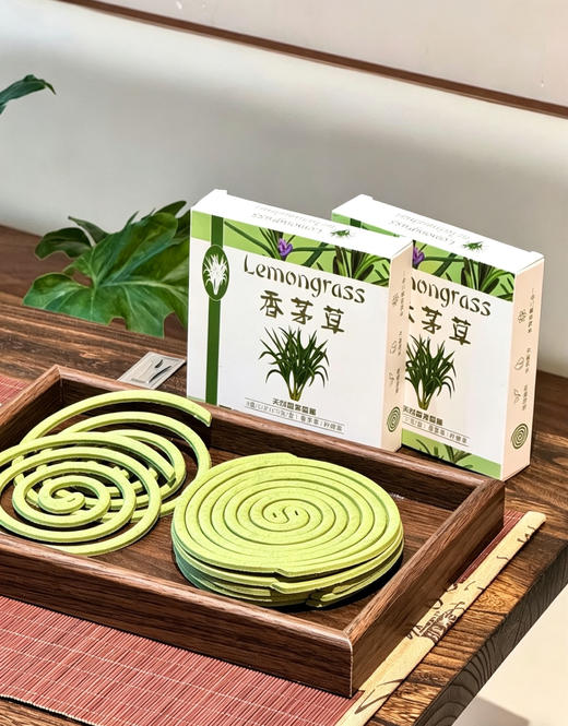 【香茅草驱蚊蚊香】天然香茅草制成，0农药0化学0驱虫剂，配了简易支架，拆开就能用，超方便! 商品图4