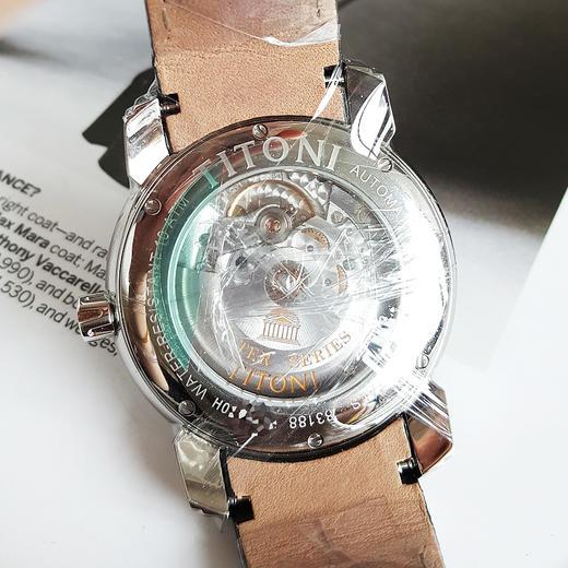 【全新】TITONI 梅花83188 S-ST-576自动机械机芯日期显示41MM（男款）Master Series大师系列精钢170426NJ35 商品图7