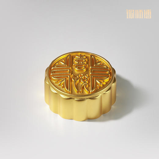 铜师傅《中秋铜摆件》客厅桌面摆件 中秋礼物铜月饼家居装饰礼品 商品图7