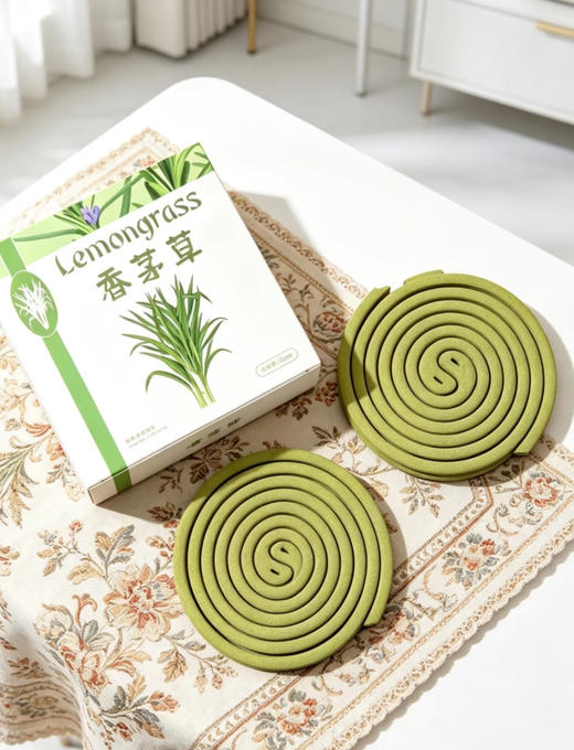【香茅草驱蚊蚊香】天然香茅草制成，0农药0化学0驱虫剂，配了简易支架，拆开就能用，超方便! 商品图3