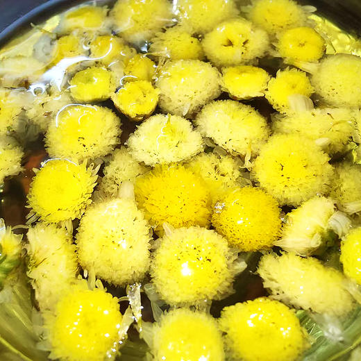 『湖北野生小菊花茶』素净清雅，香气绵长，茶汤温润回甘，不苦不涩，明净无杂质 商品图6
