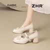 ZHR镜面黑色玛丽珍单鞋2026春季新款甜美风JK制服鞋超高时装女鞋 商品缩略图5