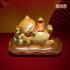 铜师傅 全铜摆件《躺赚》 铜工艺品 家居饰品 礼品 招财猫摆件 商品缩略图0