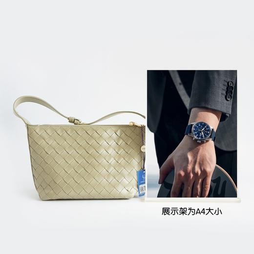 【95新】BV葆蝶家洞石绿编织Wallace饭盒包手提单肩包腋下包女士280426NJS11 商品图9