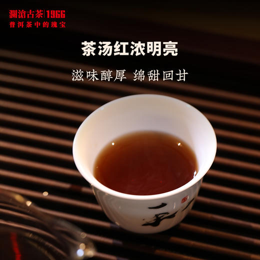 澜沧古茶2023年0081大饼熟茶普洱茶云南名茶性价比茶叶熟普整提 商品图3