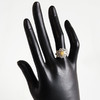 【天然正品】AU750白金经典简约花朵造型0.20克拉钻石戒指12号（戒圈可改）200426NJS55 商品缩略图8