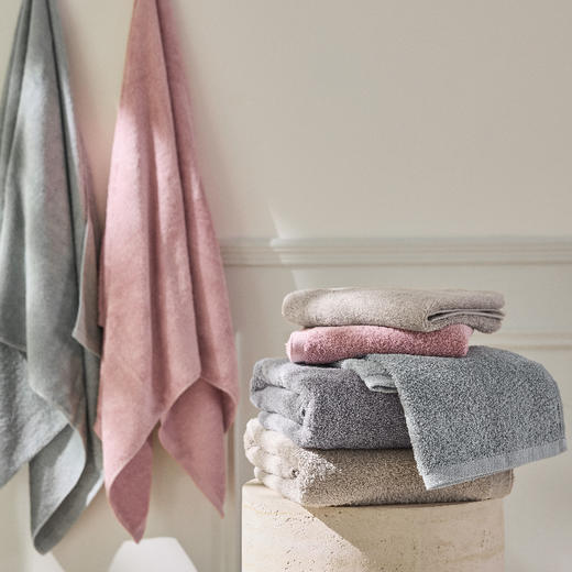 10楼罗莱·尚 云朵棉柔系列方面浴组合 TW0678（粉色、灰色）吊牌价299 活动价99元 商品图0