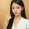【母亲节套盒】恋珠系列 黄色18k金南红珍珠项链+珍珠手链女士礼物MEMORA诗普琳ZN214901、ZB205502（一口价） 商品缩略图7