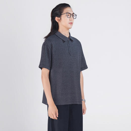 花纱半拉链短袖POLO 商品图1
