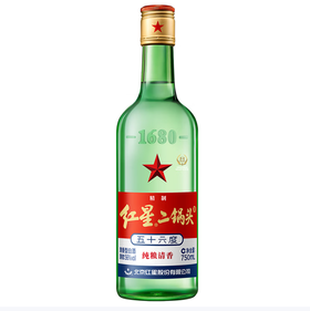 【QT】红星 二锅头750ml