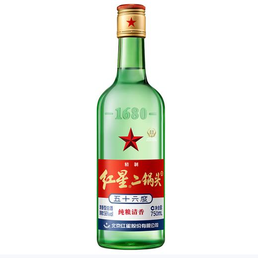 【QT】红星 二锅头750ml 商品图0